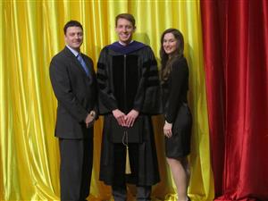 Honorary Guest to UMSL Commencement Ceremony with Missouri's Secretary of State Jason Kander 